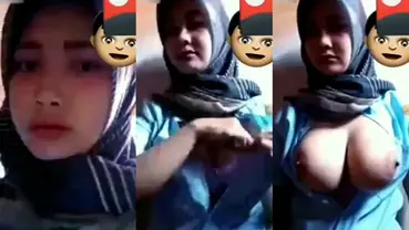 Bokep Jilbab VCS Tante Hijab Tobrut Binal Kost
