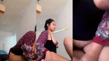Siswi SMA Kesehatan Main Bareng Pacar Di Kost